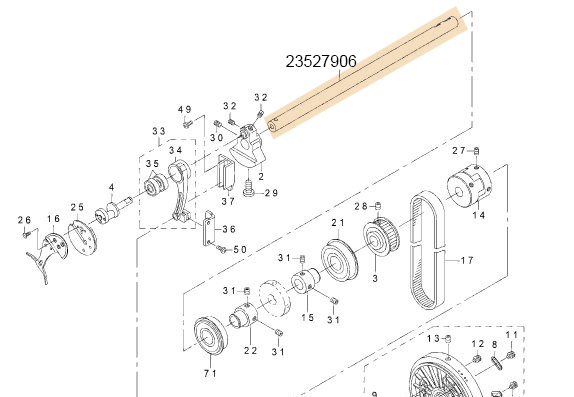 23527906 UPPER SHAFT