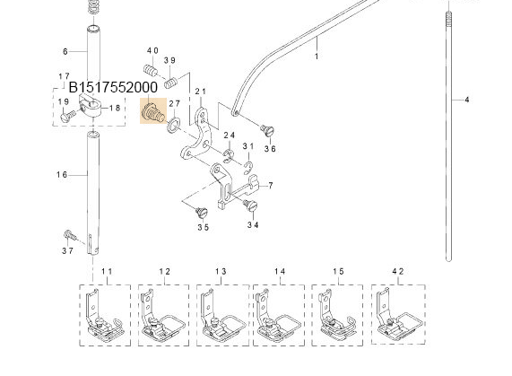 B1517552000 HINGE PIN