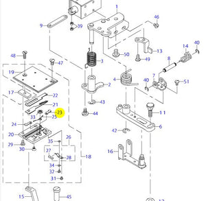 22557805 KNIFE STOPPER, RIGHT