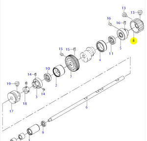 23537103 LOWER SHAFT SPROCKET