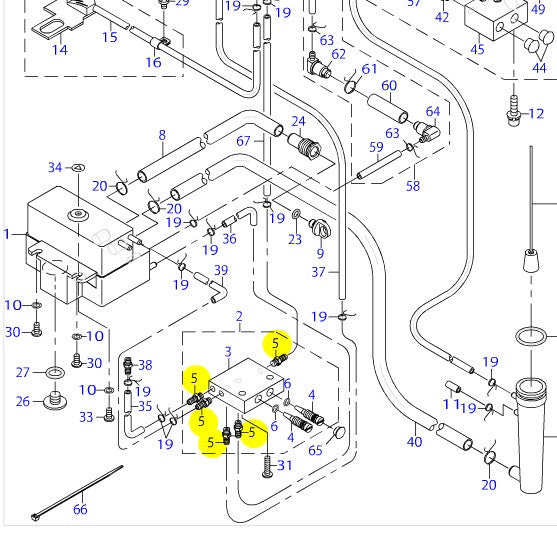 23629801 LUBRICATION CONNECTOR