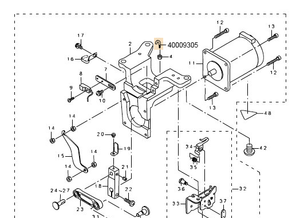 40009305 SUSPENSION SCREW