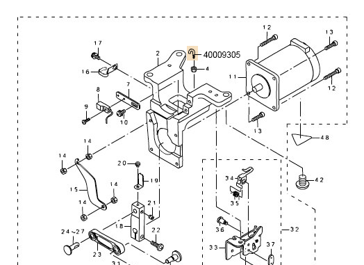 40009305 SUSPENSION SCREW