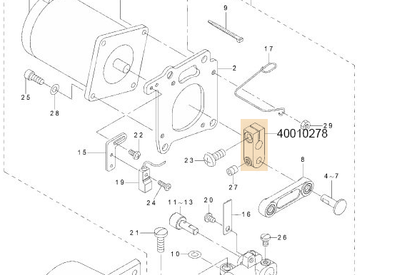 40010278 MOTOR LINK