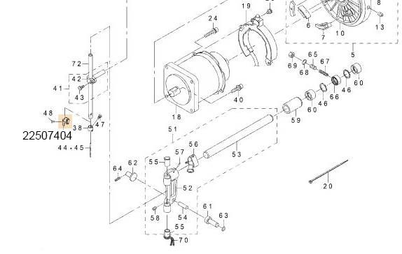 22507404 THREAD RACK