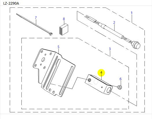 40003575 UP-AND-DOWN SWITCH BASE