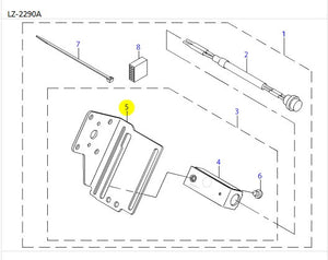 40003578 MANUAL SWITCH BASE