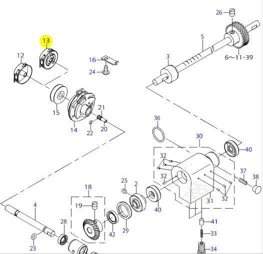 40003598 BOBBIN CASE ASM.