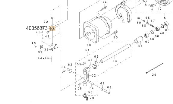 40056873 NEEDLE BAR CONNECTION