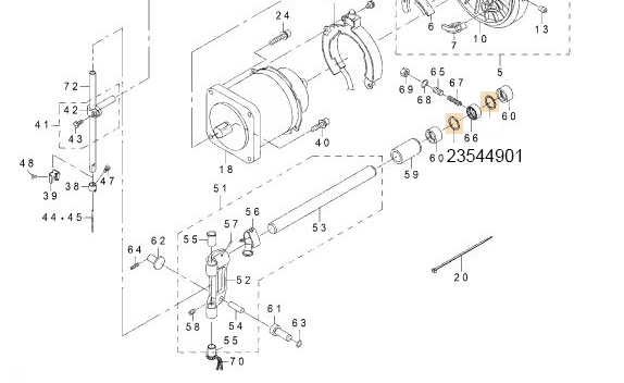 23544901 THRUST BUSH