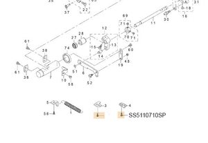 SS5110710SP SCREW  11/64-40 L=7