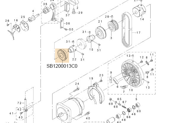 SB1200013C0 BEARING