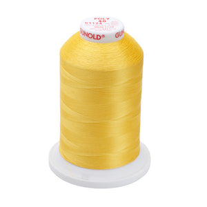 GUNOLD-96061124 POLY 40WT 5,500YDS-SUN YELLOW