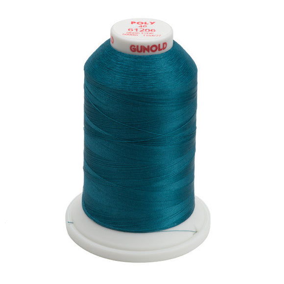 GUNOLD-96061206 POLY 40WT 5,500YDS-DARK JADE