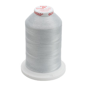 GUNOLD-96061236 POLY 40WT 5,500YDS-LIGHT SILVER