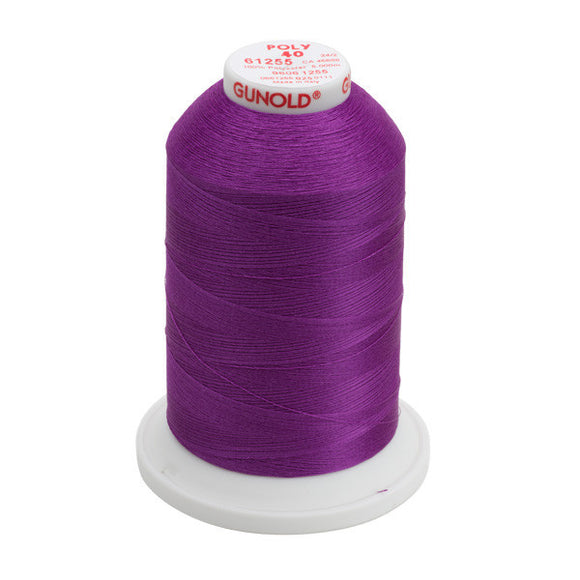 GUNOLD-96061255 POLY 40WT 5,500YDS-DEEP ORCHID