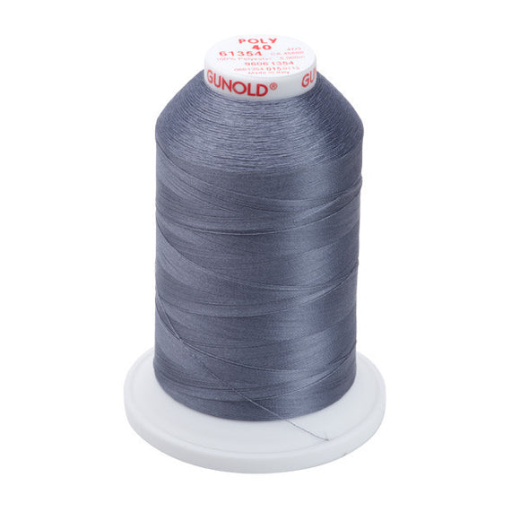 GUNOLD-96061354 POLY 40WT 5,500YDS-DARK COOL GRAY