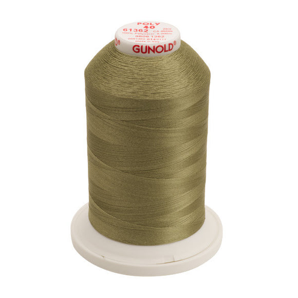 GUNOLD-96061362 POLY 40WT 5,500YDS-MEDIUM OLIVE