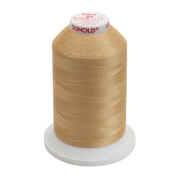 GUNOLD-96061376 POLY 40WT 5,500YDS-LIGHT TAWNY