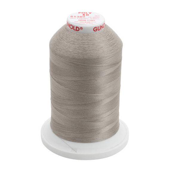 GUNOLD-96061380 POLY 40WT 5,500YDS-PALE BROWN