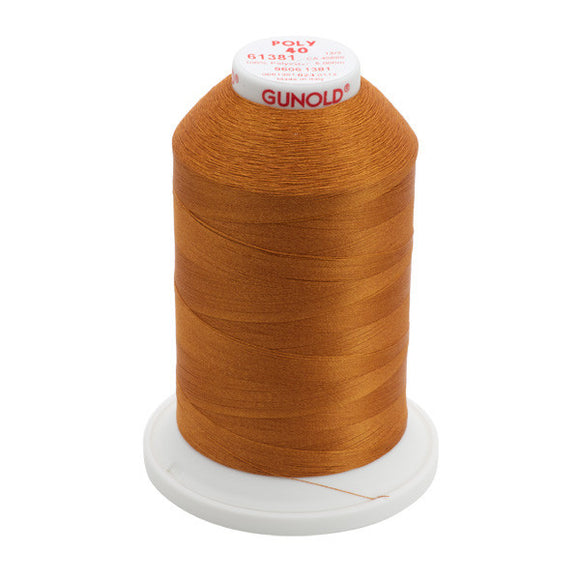 GUNOLD-96061381 POLY 40WT 5,500YDS-OCHRE