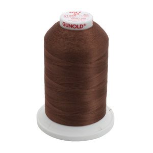 GUNOLD-96061386 POLY 40WT 5,500YDS-BURNT UMBER