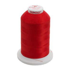 GUNOLD-96061393 POLY 40WT 5,500YDS-BRIGHT RED