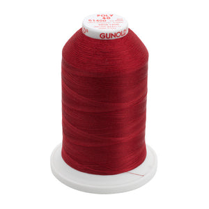 GUNOLD-96061400 POLY 40WT 5,500YDS-CARMINE RED