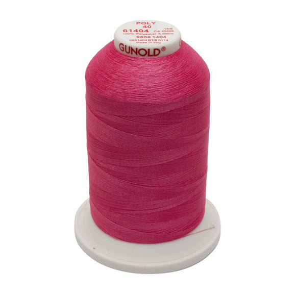 GUNOLD-96061404 POLY 40WT 5,500YDS-ULTRA PINK