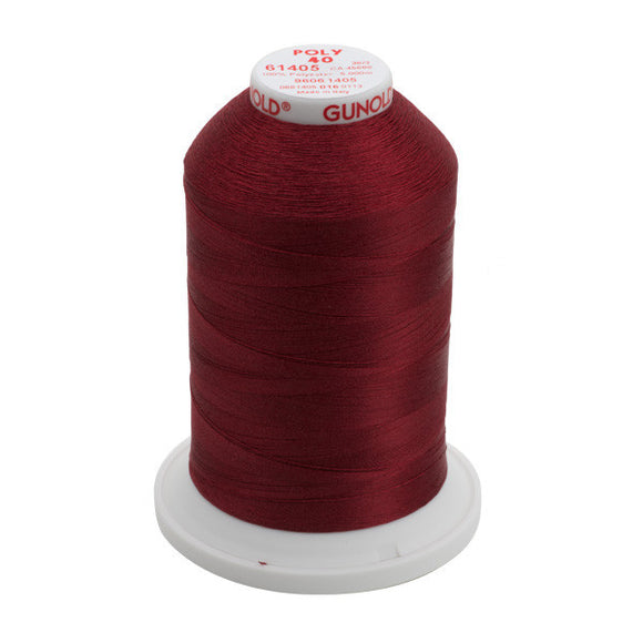 GUNOLD-96061405 POLY 40WT 5,500YDS-BEAUJOLAIS