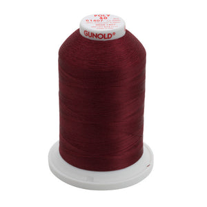 GUNOLD-96061407 POLY 40WT 5,500YDS-RED VIOLET