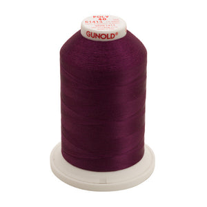 GUNOLD-96061413 POLY 40WT 5,500YDS-GRAPE