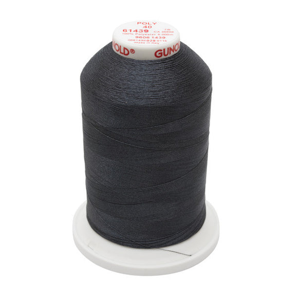 GUNOLD-96061439 POLY 40WT 5,500YDS-COOL BLACK