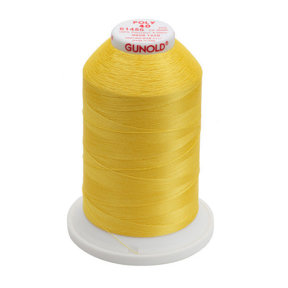 GUNOLD-96061456 POLY 40WT 5,500YDS-CARIBBEAN YELLOW