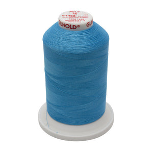 GUNOLD-96061468 POLY 40WT 5,500YDS-LIGHT PEACOCK BLUE