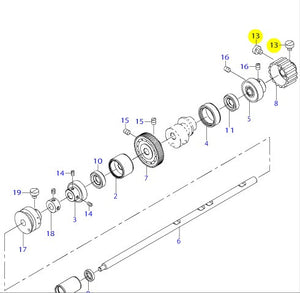 SS6660710TP SCREW  1/4-40 L=7