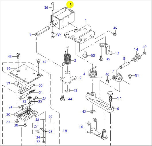 23542301 THREAD TRIMMER SOLENOID